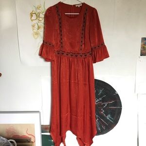 Moon River midi festival dress